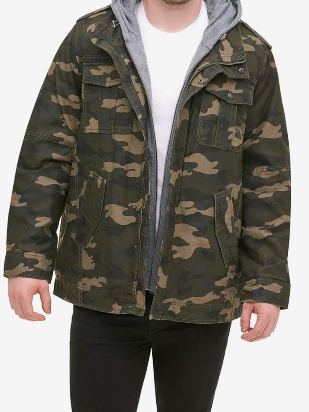 LEVI’s Camouflage Fleece Jacket